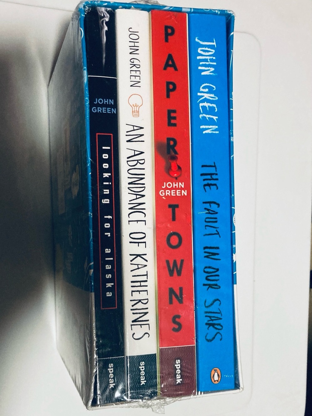 Sealed The John Green Paperback Collection 4 Book Set Fault in Stars Paper Towns